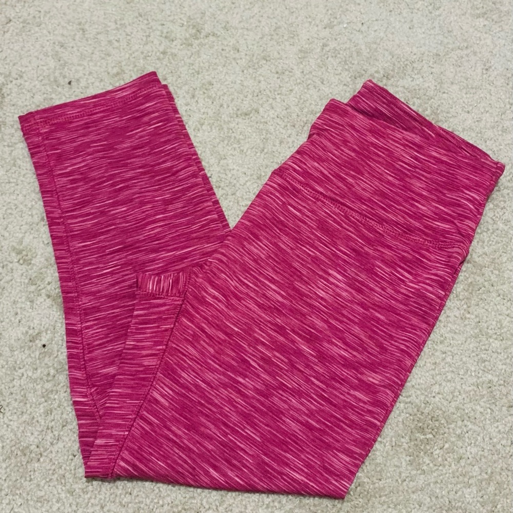 Reebok leggings, pink